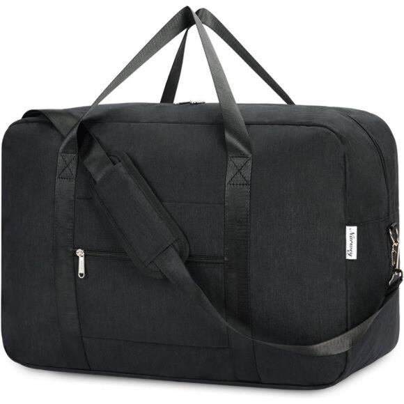 Carry on luaggage 22x14x9 Airlines Approved Foldable Carry on Bag Travel Duffel - Picture 1 of 8